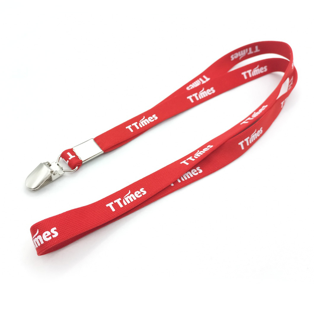 멜빵형 사원증목걸이 ( 단색인쇄 + 13mm )