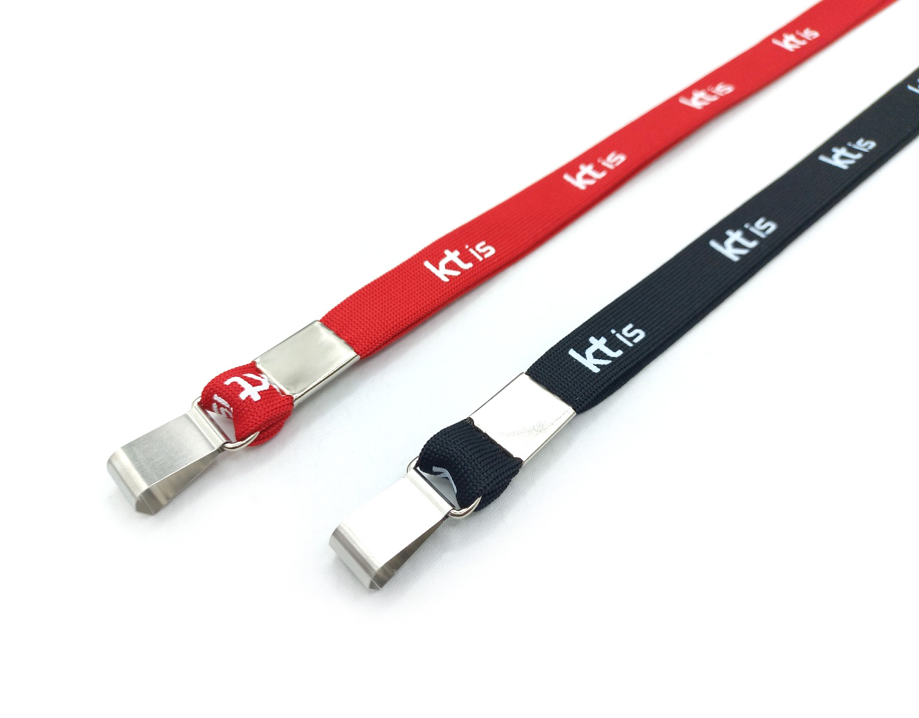 클립형 사원증목걸이 ( 단색인쇄 + 13mm )
