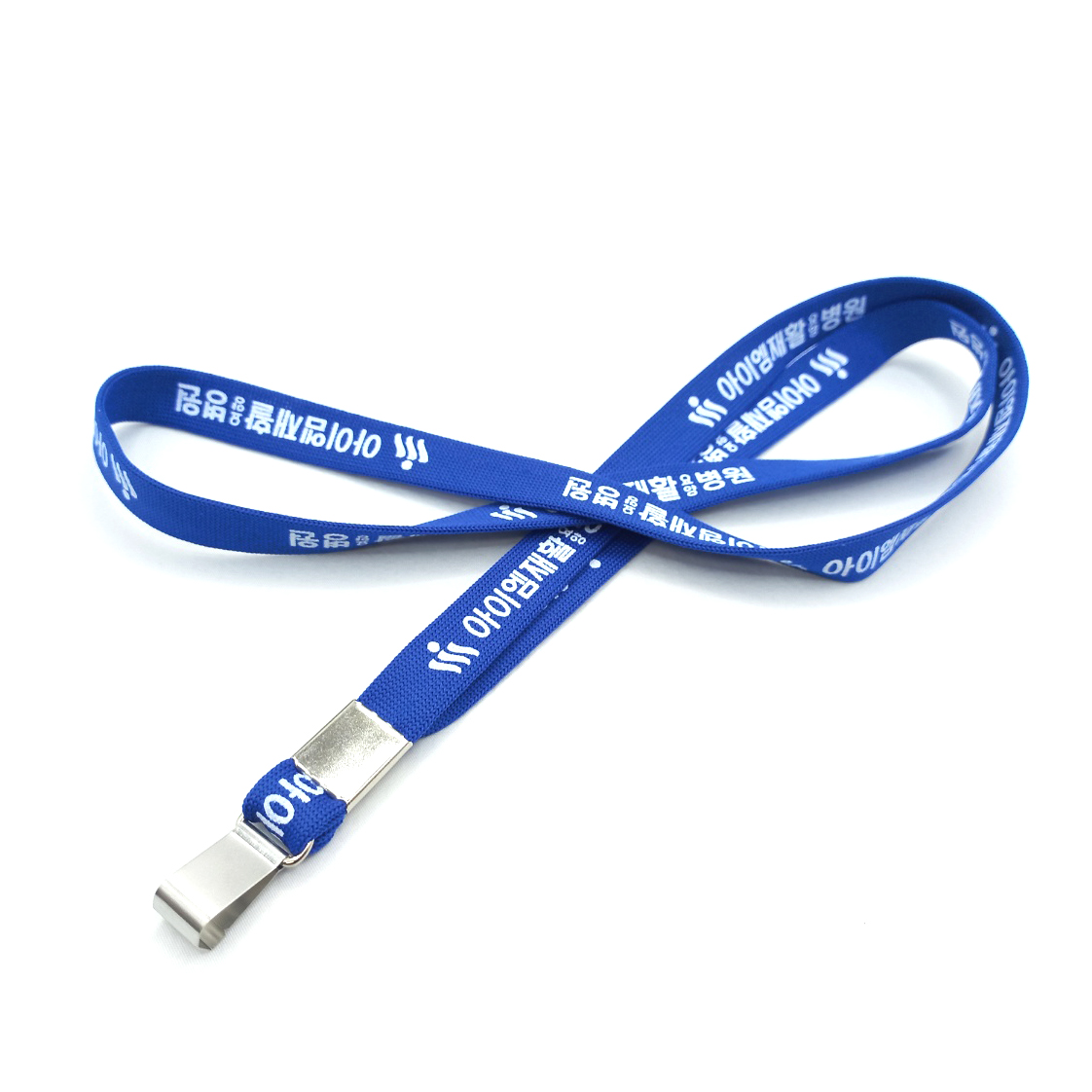 클립형 사원증목걸이 ( 단색인쇄 + 13mm )