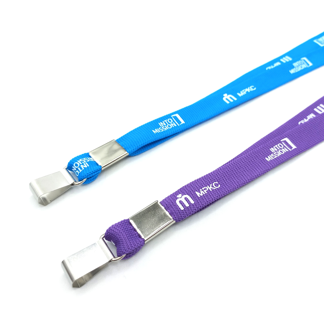 클립형 사원증목걸이 ( 단색인쇄 + 13mm )