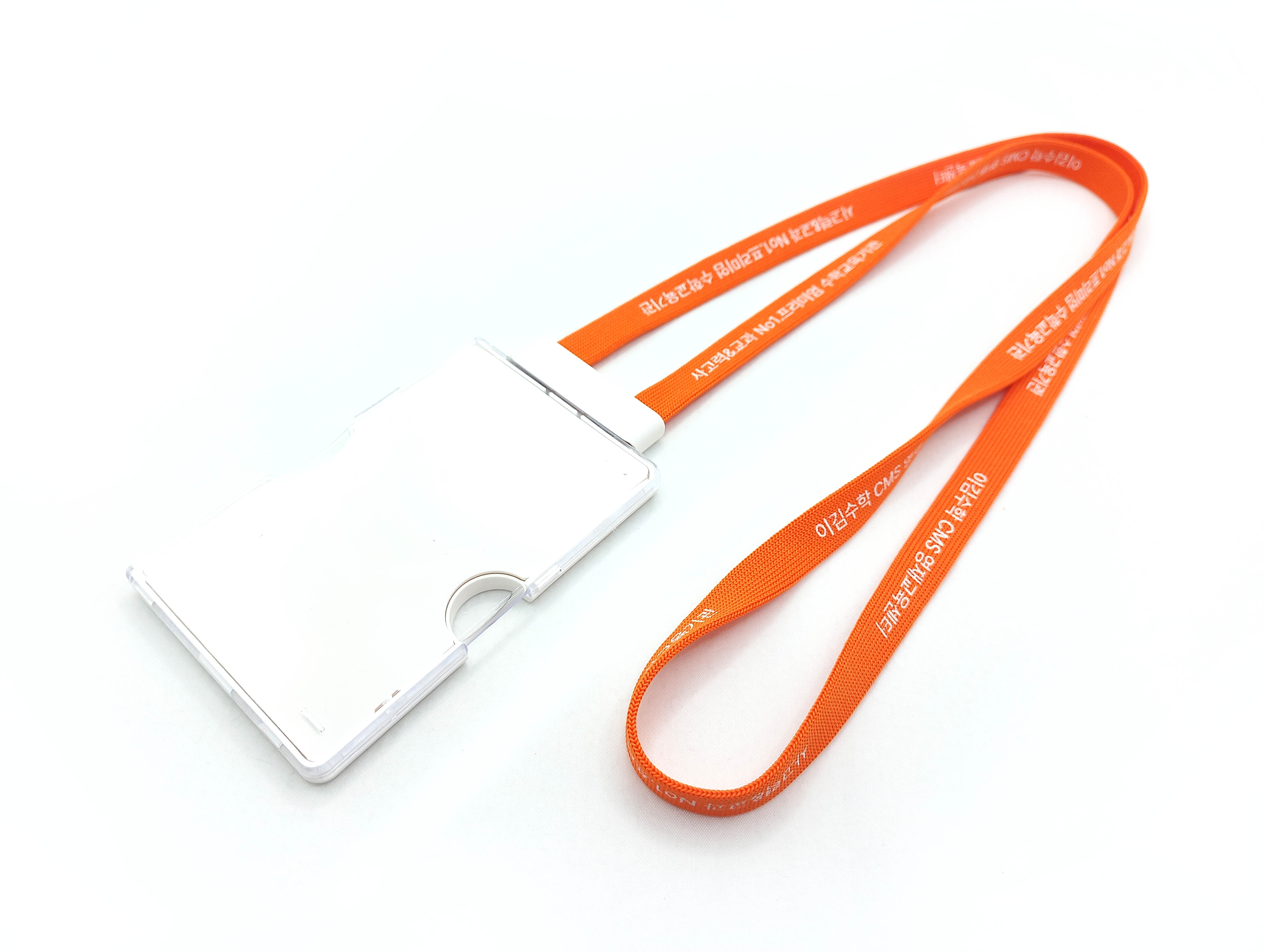 일체형 릴케이스목걸이 (단색인쇄)